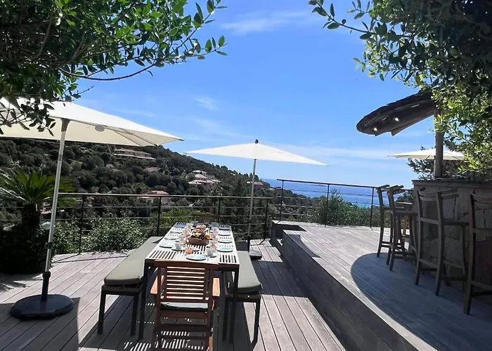 Secluded With Sea View In Palombaggia Feriehus *