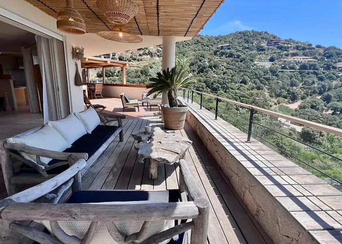 Feriehus Secluded With Sea View In Palombaggia